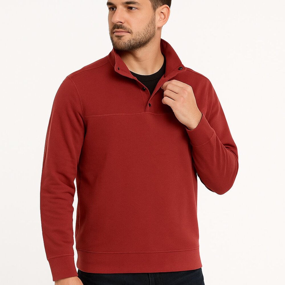 Kenneth Cole Men’s Athletic Golf Sweater – Comfort Fit, Modern Design Size : L